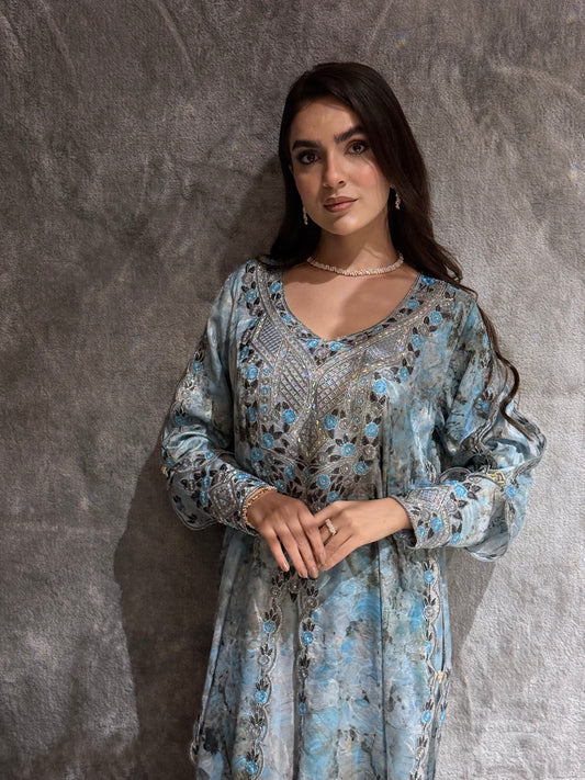 O 328 Élora Satin Chiffon Set ✨