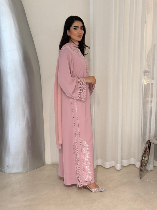O 354 Luna Summer Abaya 💛