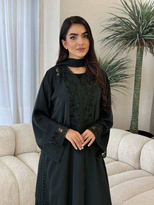 O 354 Luna Summer Abaya 💛