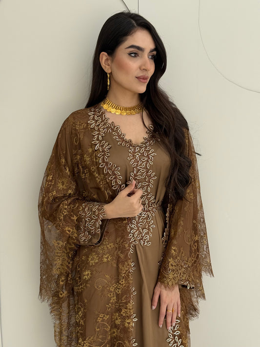 O 320 French Lace Royale Couture Dress