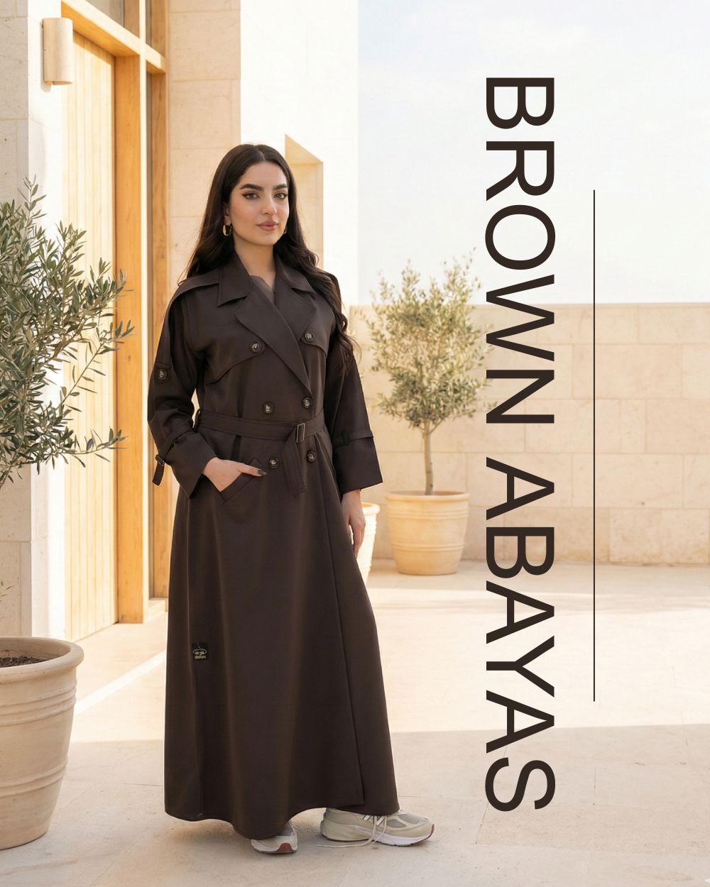 BROWN ABAYAS