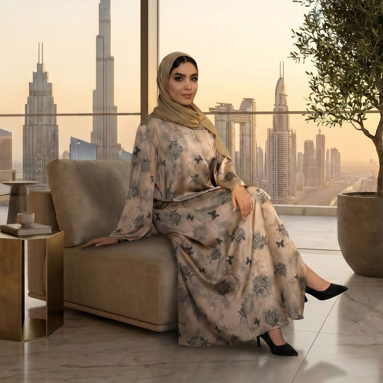BUTTERFLY ABAYAS
