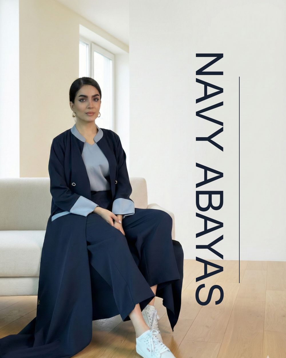 NAVY BLUE ABAYAS