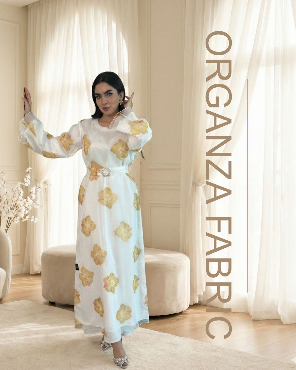 ORGANZA ABAYAS & DRESSES