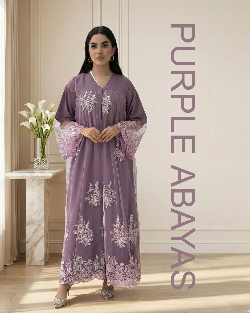 PURPLE ABAYAS