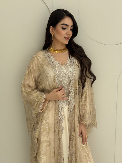 O 320 French Lace Royale Couture Dress