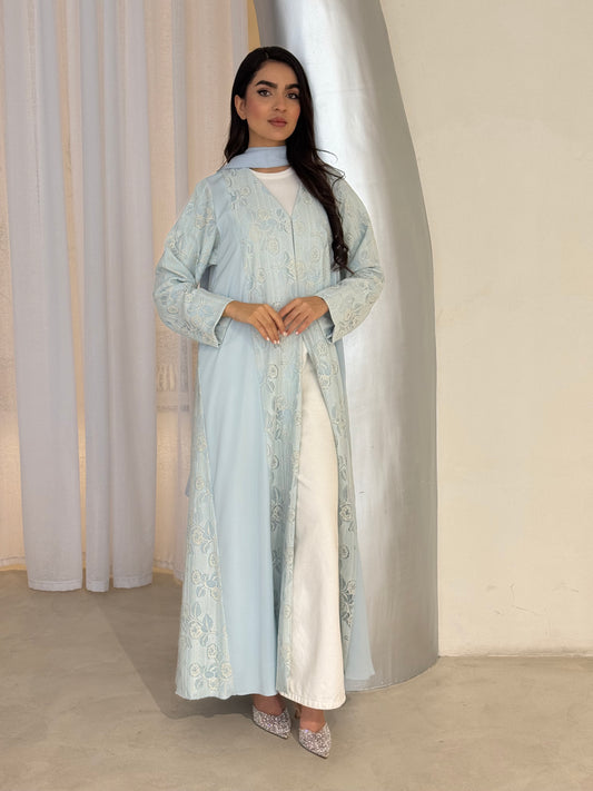 O 357    Soft Flow Abaya🌿