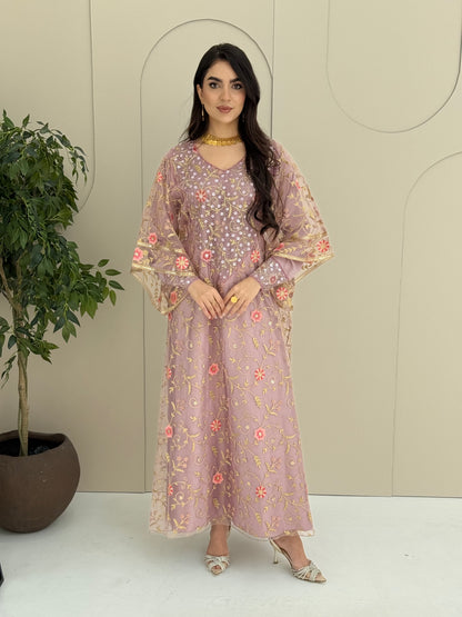 O 218 Emirati Bloom Couture Dress