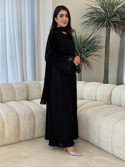 O 354  Luna Summer Abaya 💛