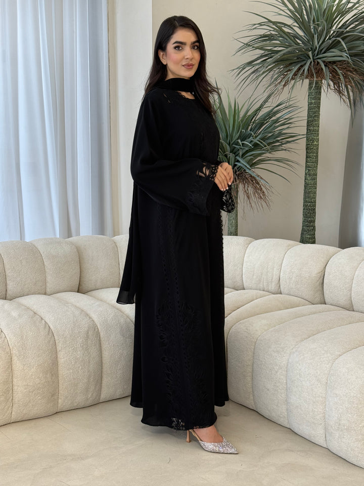 O 354  Luna Summer Abaya 💛