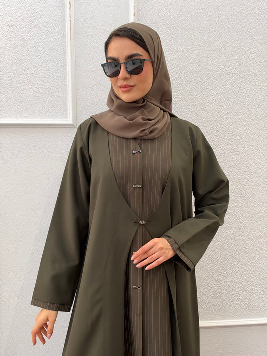 O367 Celeste Abaya✨