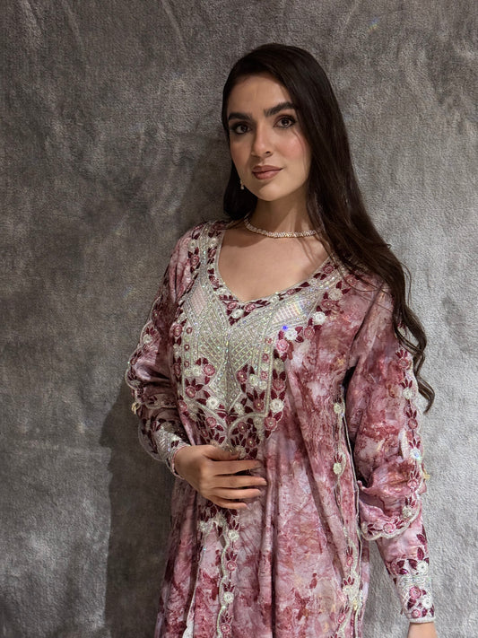 O 328 Élora Satin Chiffon Set ✨