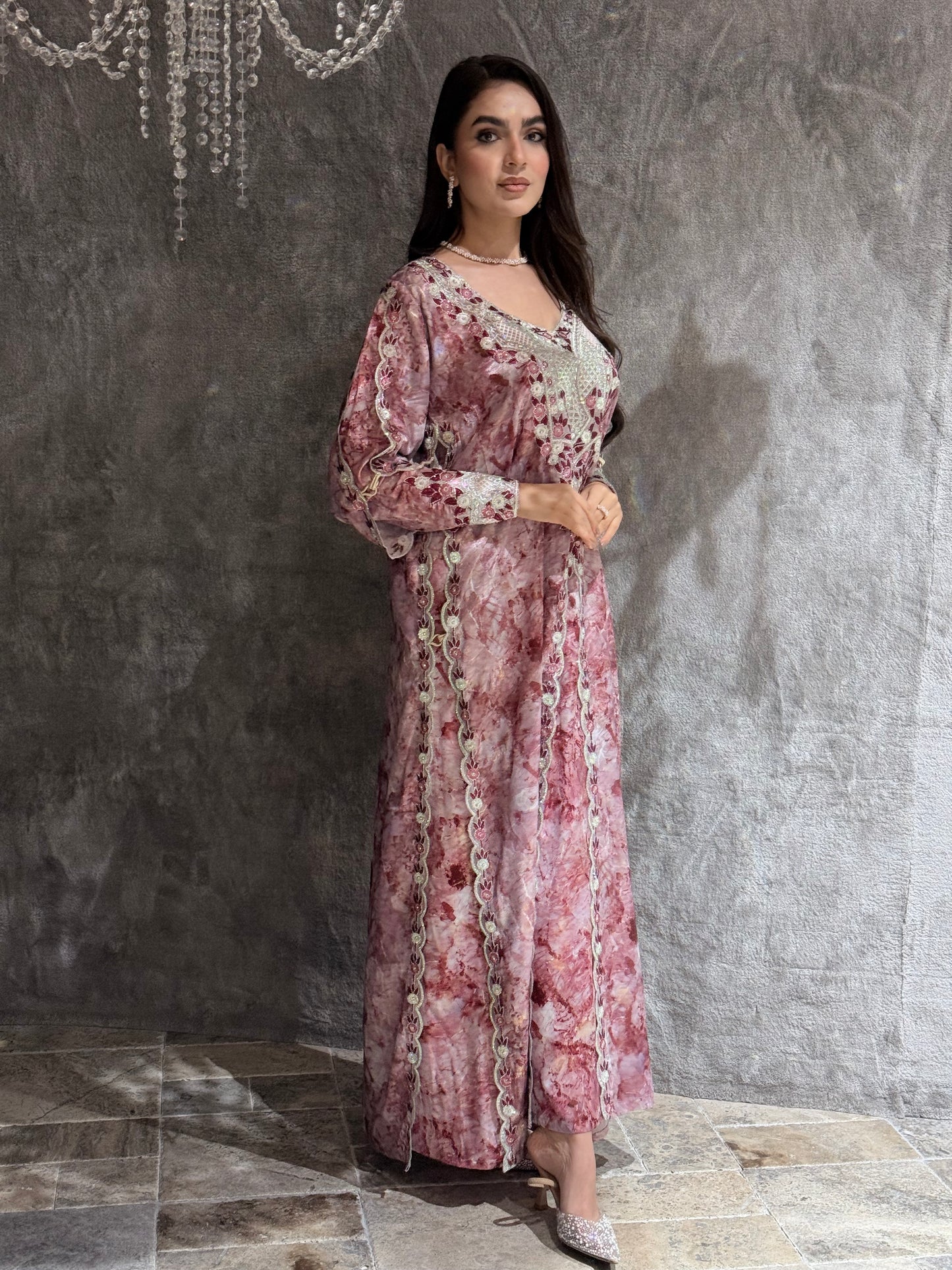 O 328 Élora Satin Chiffon Set ✨