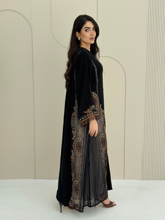 O 315 Golden Dune Couture Abaya