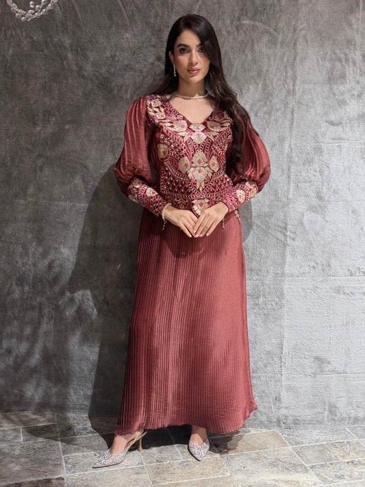 O 326 ✨ Crushed Elegance Dress ✨