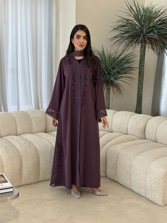 O 354  Luna Summer Abaya 💛