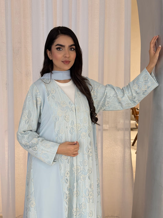 O 357    Soft Flow Abaya🌿