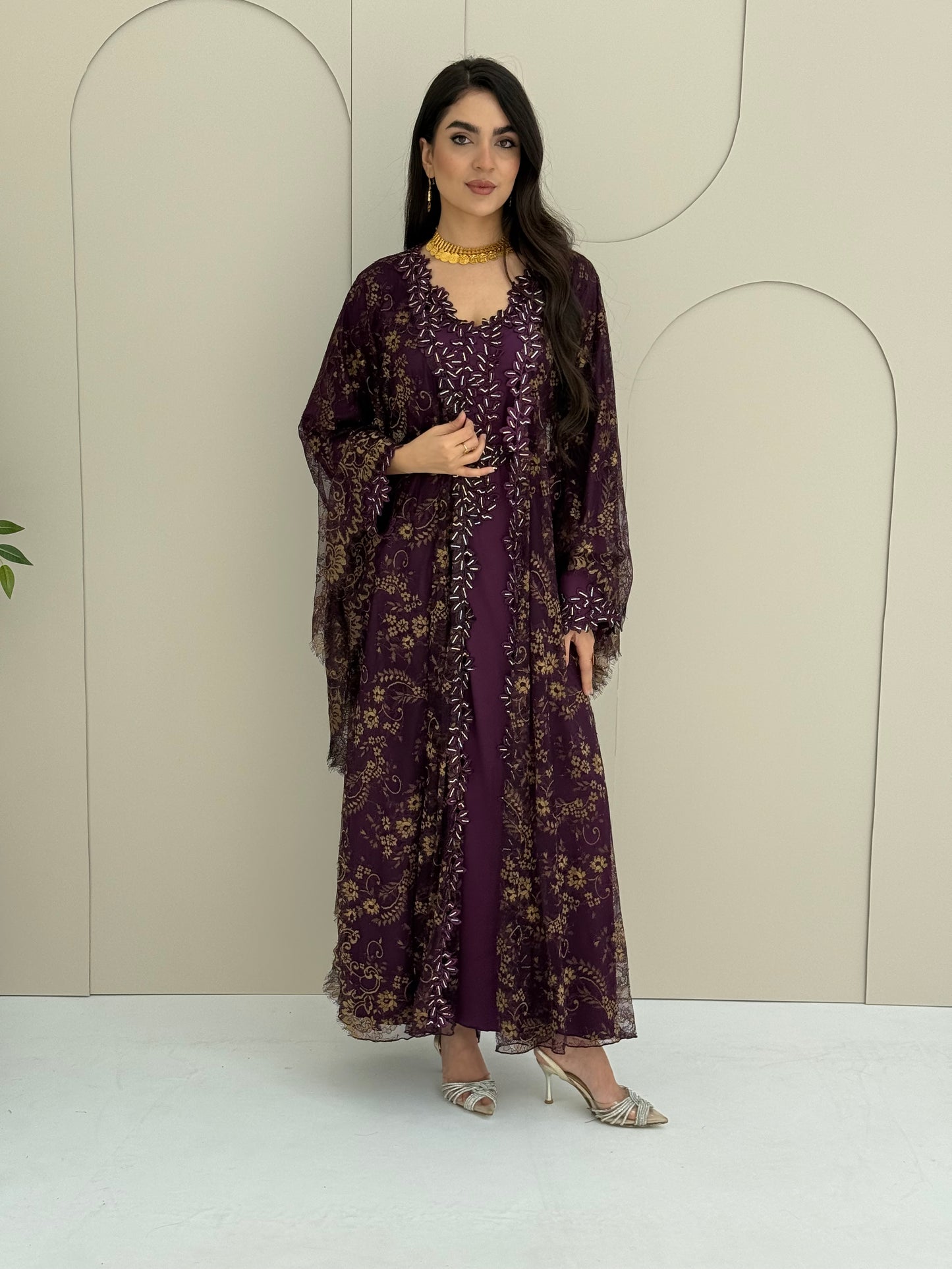 O 320 French Lace Royale Couture Dress