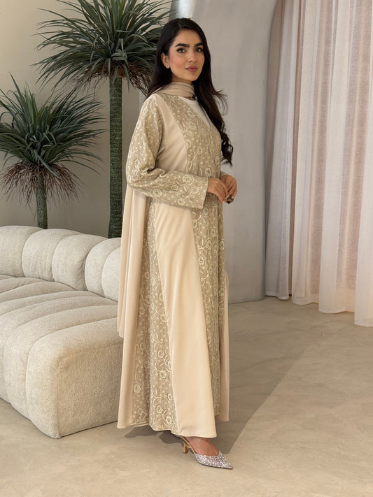 O 357    Soft Flow Abaya🌿