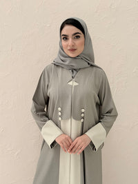 O 309 Linen Daily Abaya