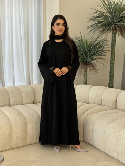 O 354  Luna Summer Abaya 💛