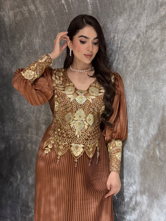 O 326 ✨ Crushed Elegance Dress ✨