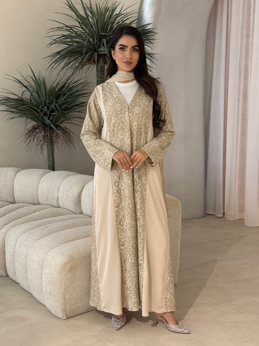 O 357    Soft Flow Abaya🌿