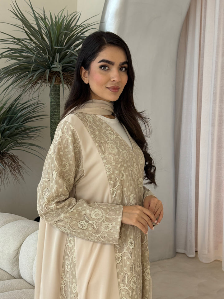 O 357    Soft Flow Abaya🌿
