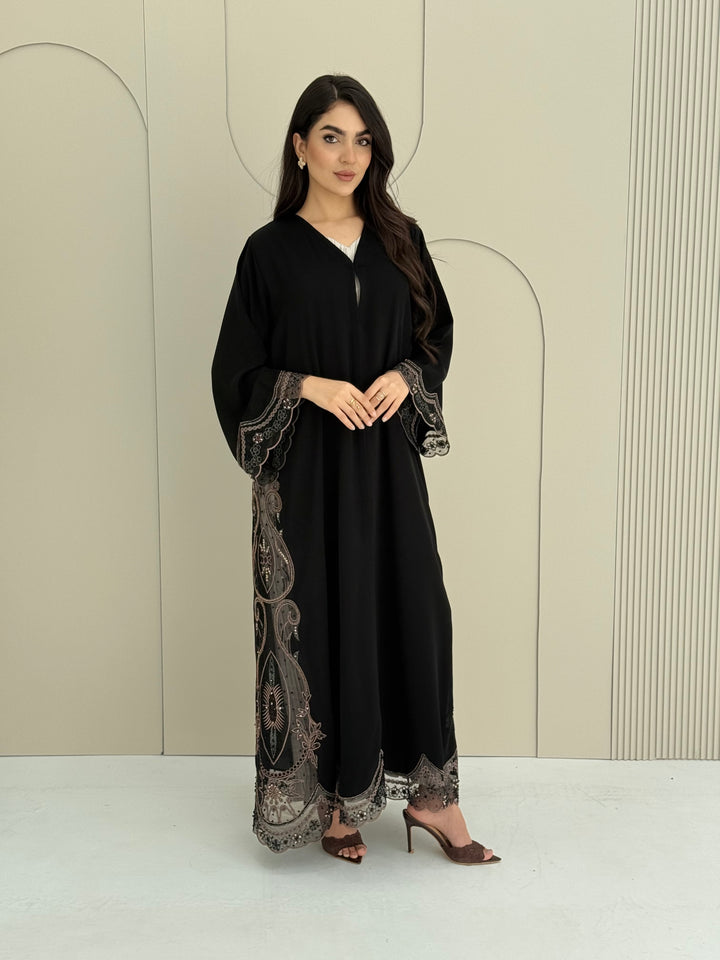 O 313 Desert Pearl Abaya
