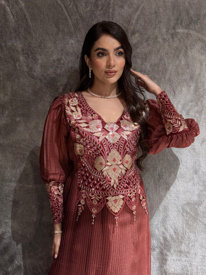 O 326 ✨ Crushed Elegance Dress ✨