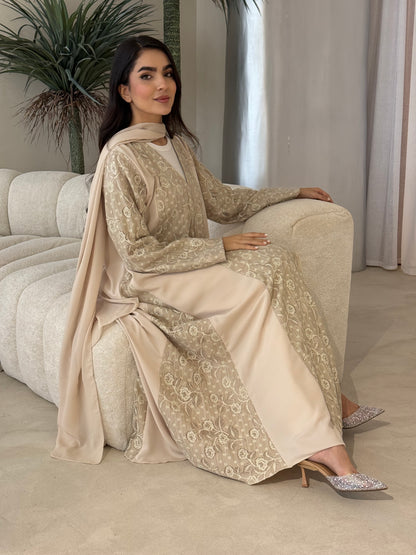 O 357    Soft Flow Abaya🌿