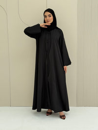 O 312  Layered Dress Abaya