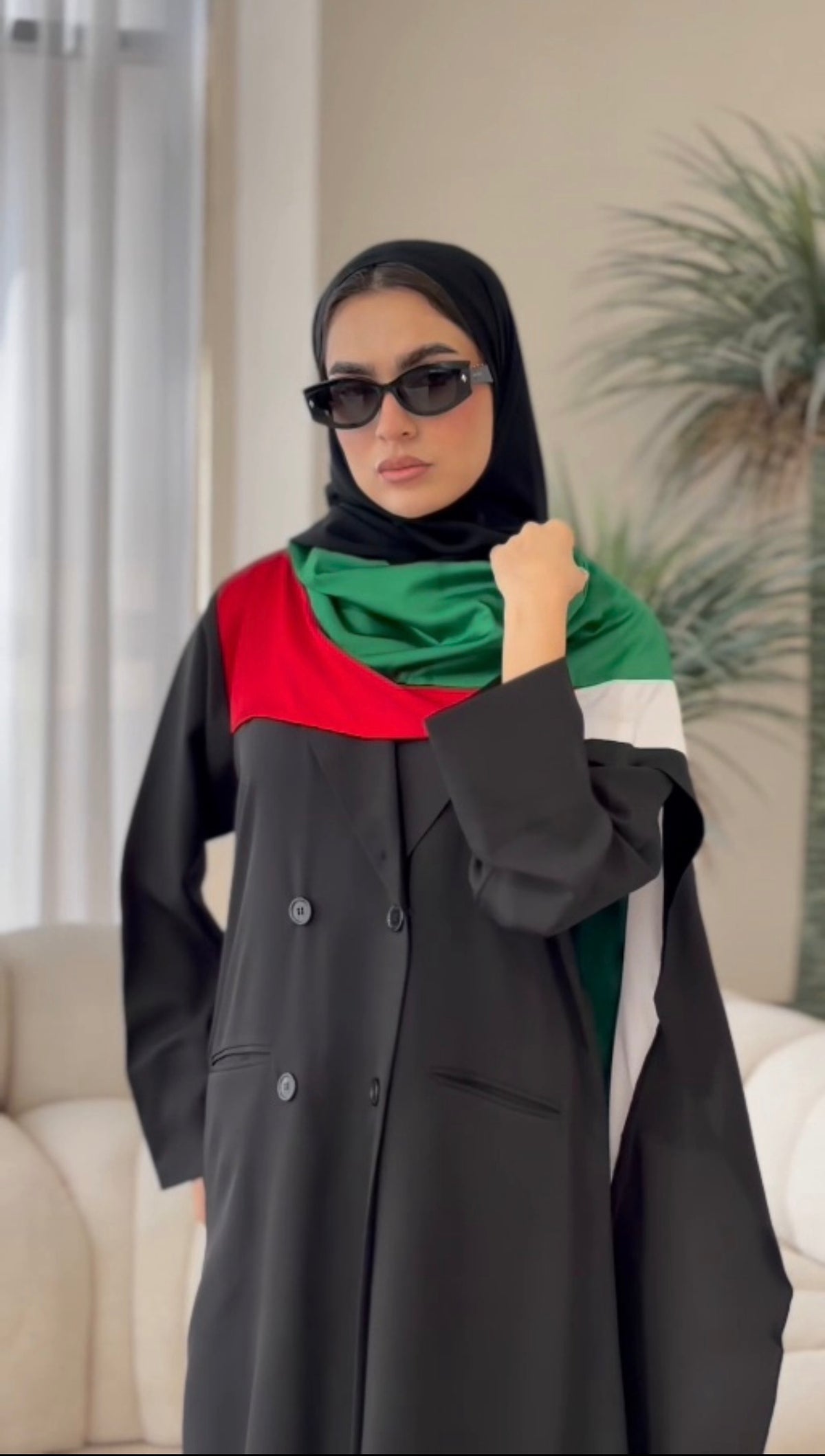 UAE FLAG ABAYA 🇦🇪