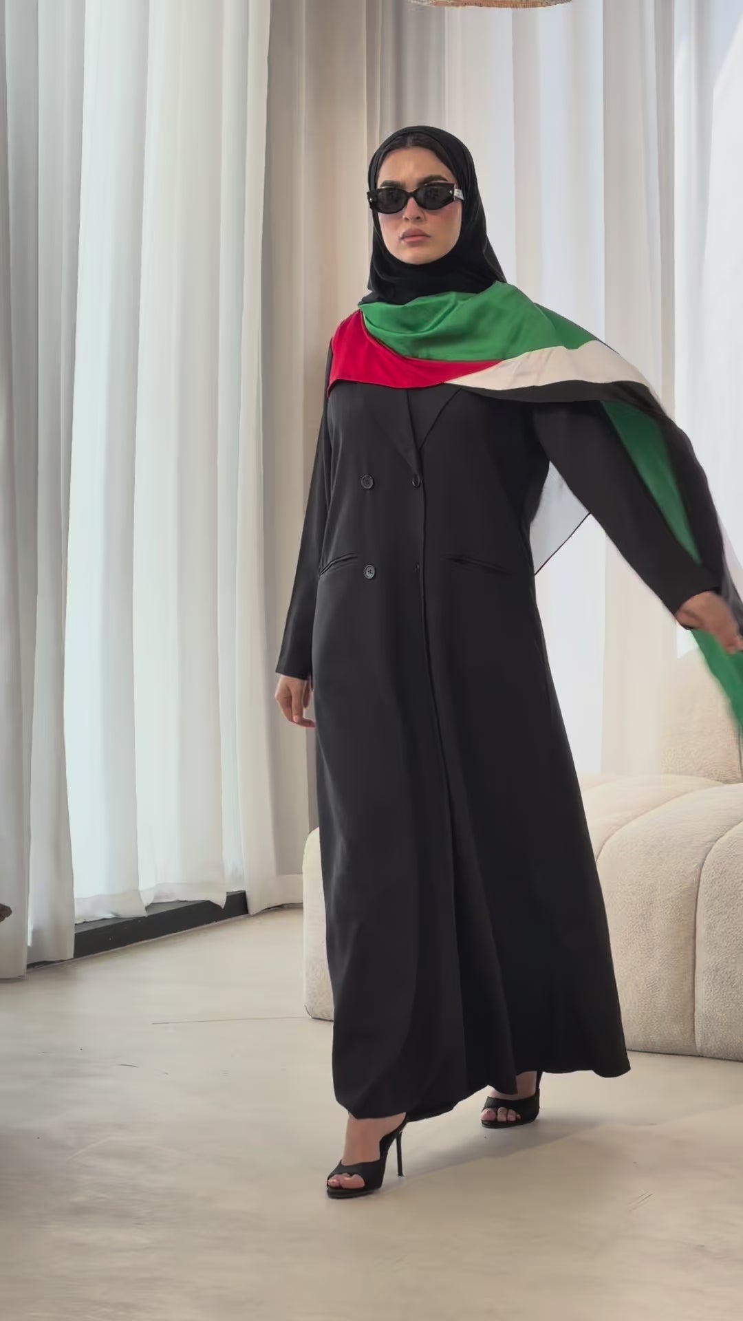 Modesty in Motion.